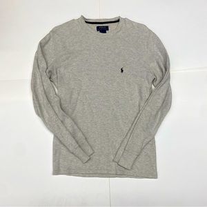 Polo Ralph Lauren Long Sleeve White Waffle Net Men’s Medium Shirt